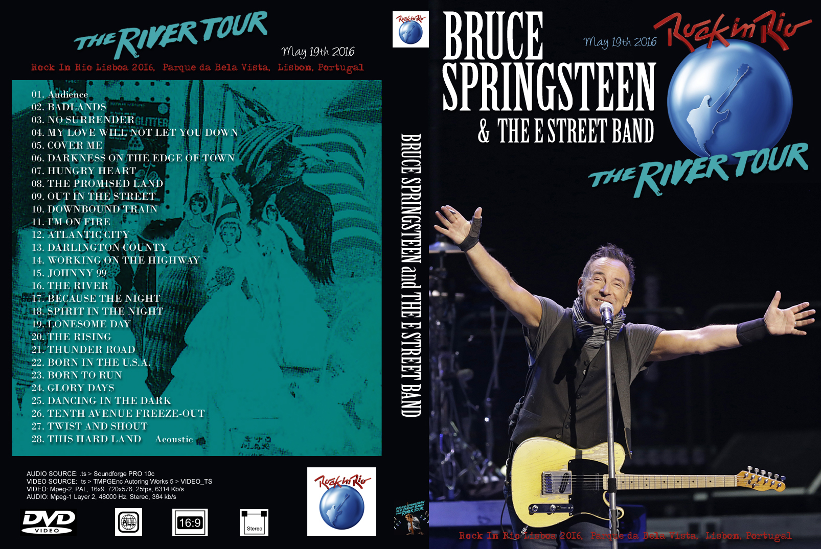Biscuit adopteren eetlust Live 2016-2018 | Springsteen DVDs